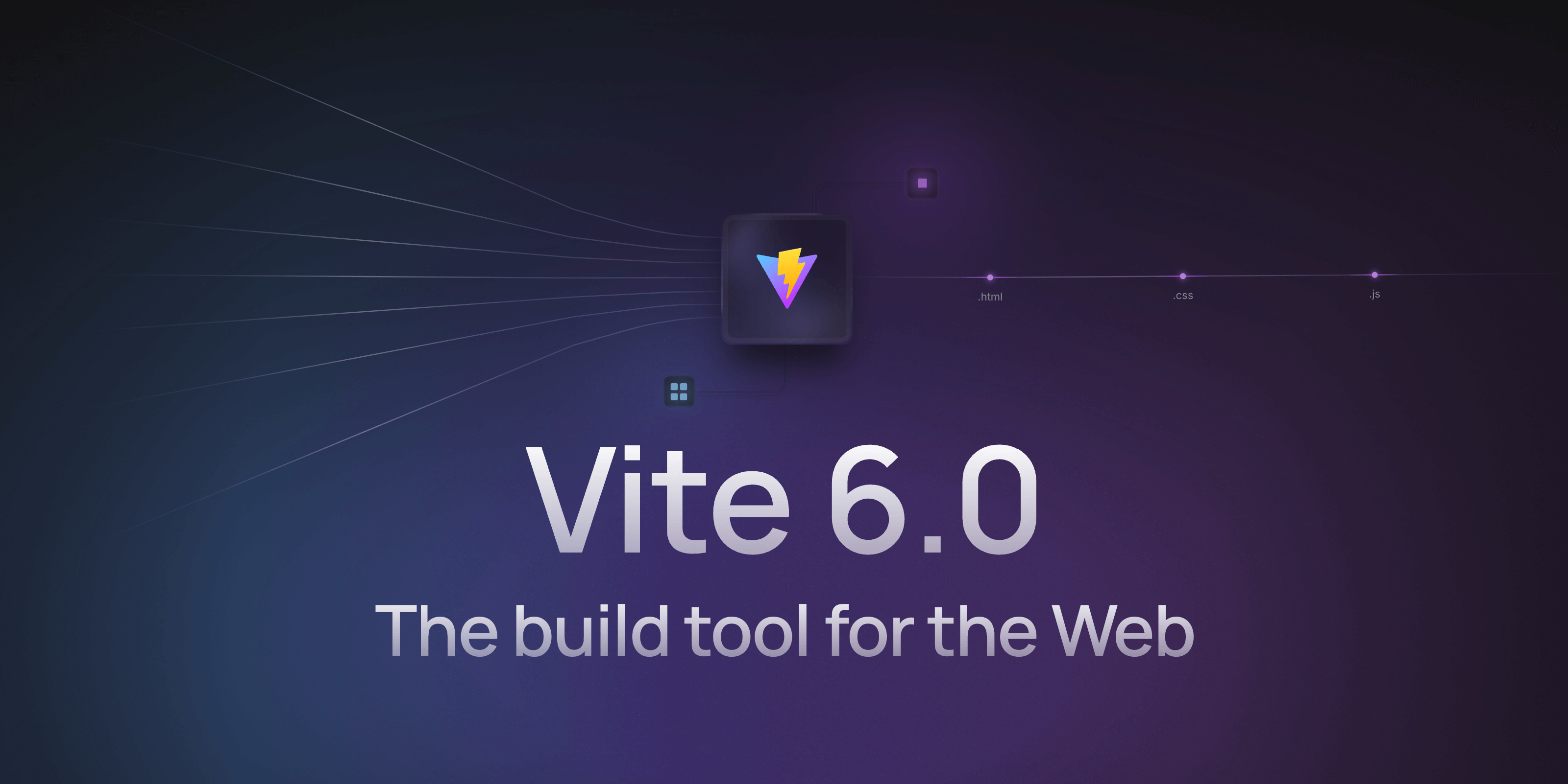 تصویری از بنر معرفی نسخه 6.0 Vite